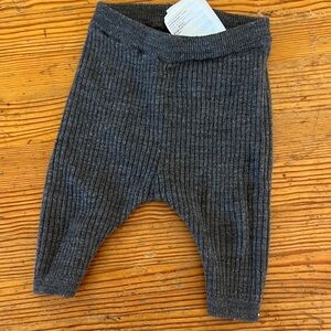 H&M Ribbed Knit Wool Bottoms